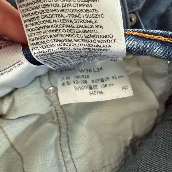 Levi’s 514 Straight Leg Jeans 36 x 33 - Picture 8 of 8